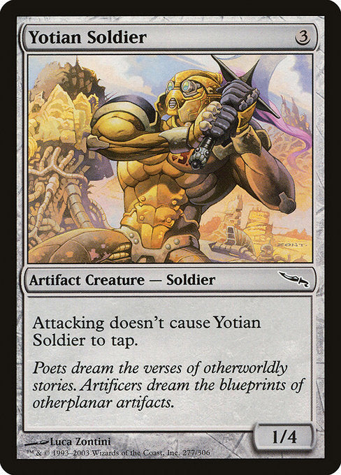 (英)【Foil】ヨーティアの兵 / Yotian Soldier【MRD】 No.277