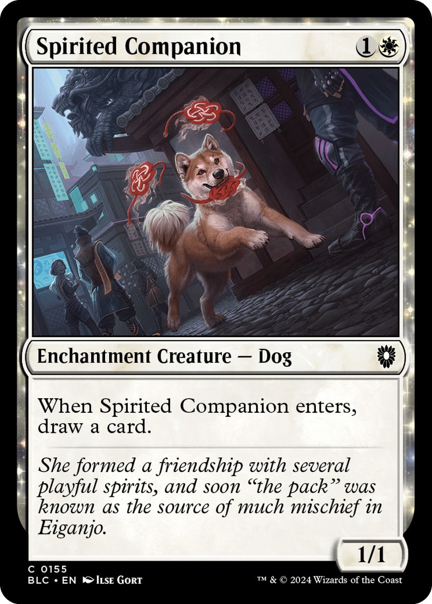 (英)神憑く相棒 / Spirited Companion【BLC】 No.155