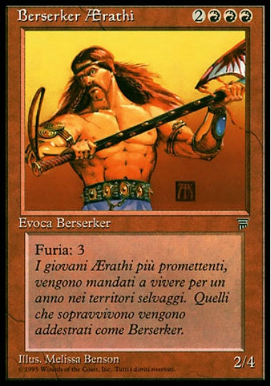 (イタリア語)Berserker AErathi / AErathi Berserker【LEG】 No.131