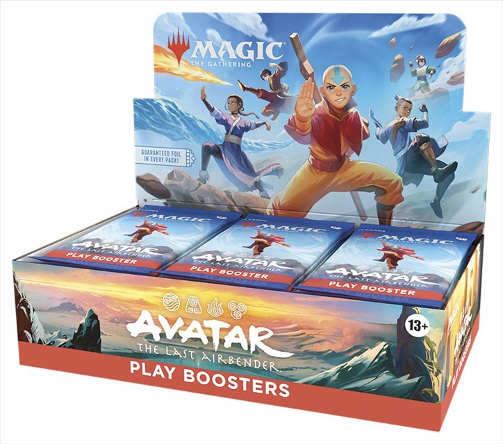 (英)『マジック：ザ・ギャザリング | アバター 伝説の少年アン』 プレイ・ブースターボックス / Magic: The Gathering | Avatar: The Last Airbender Play Booster Box【BOX】 ※発送方法は「ゆうパック」を選択してください。