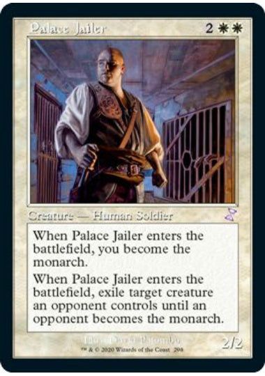 (英)【Foil】宮殿の看守 / Palace Jailer ★旧枠★ 【TSR】 No.298