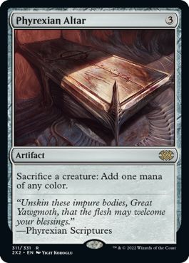 (英)ファイレクシアの供犠台 / Phyrexian Altar【2X2】 No.311