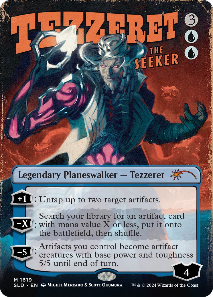 (英)【Foil】求道者テゼレット / Tezzeret the Seeker【SLD】Outlaw Anthology Vol. 1: Rebellious Renegades No.1619