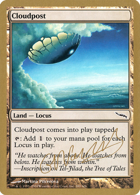 (英)雲上の座 / Cloudpost【WC04】 World Championship Decks 2004 Gabriel Nassif 金枠 No.067