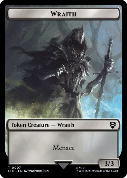 (英)レイストークン / Wraith Token No.007 - 食物トークン / Food Token【LTC-TOKEN】 No.011