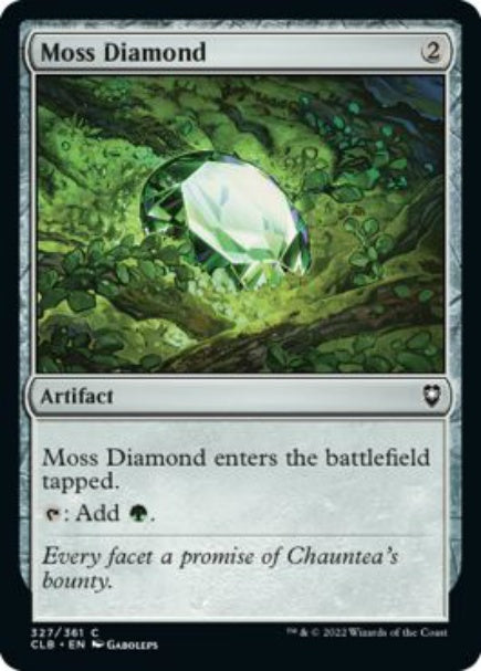(英)苔色のダイアモンド / Moss Diamond【CLB】 No.327