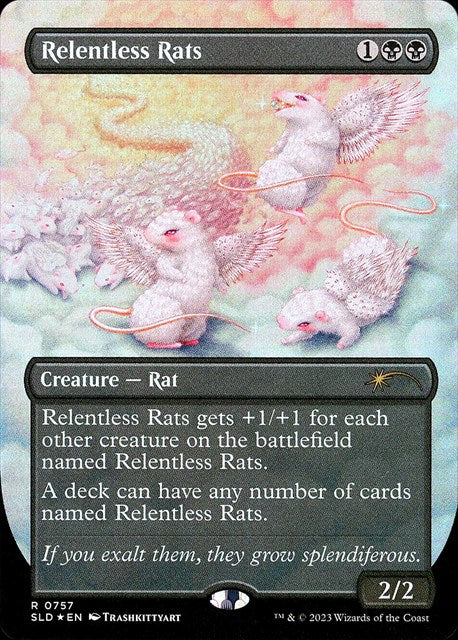 (英)【Foil】執拗なネズミ / Relentless Rats【SLD】 No.757