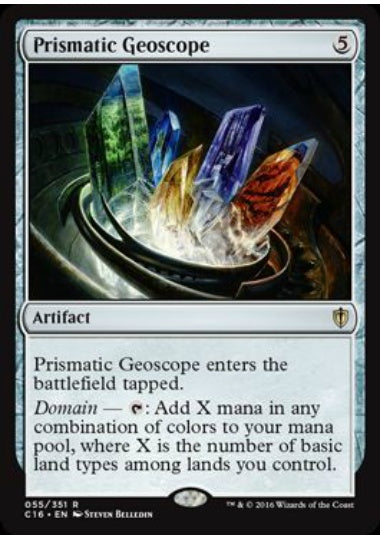 (英)虹色の大地鏡 / Prismatic Geoscope【C16】 No.055