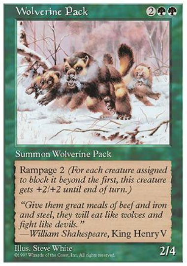 (英)クズリの群れ / Wolverine Pack【5ED】 No.344