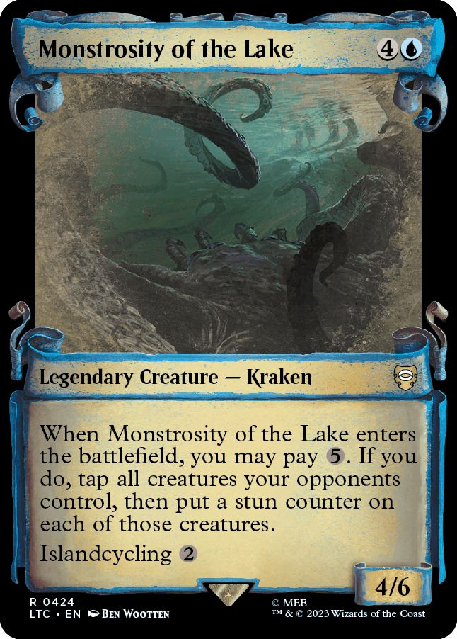 (英)湖に潜む化け物 / Monstrosity of the Lake ★ショーケース枠★(中つ国の巻物) 【LTC】 No.424