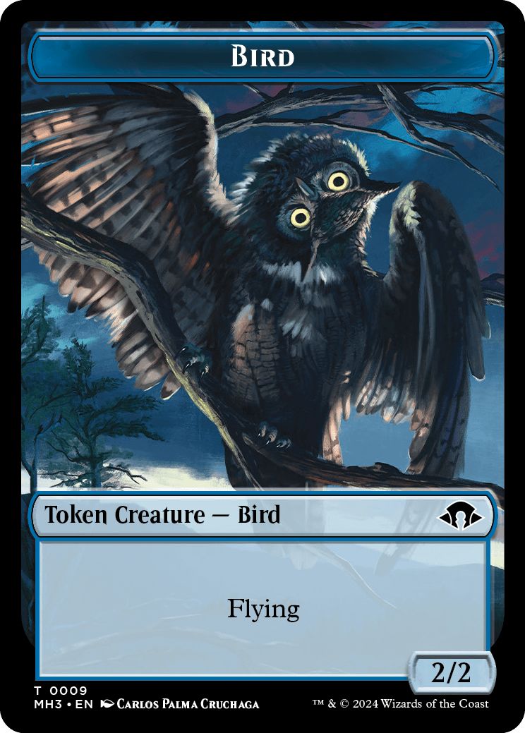 (英)鳥トークン / Bird Token【MH3-TOKEN】 No.009