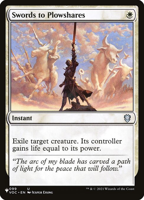 (英)剣を鍬に / Swords to Plowshares【SLD-C23-02】 Angels: They're Just Like Us but Cooler and with Wings No.031