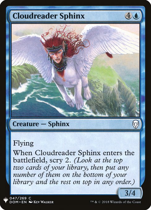 (英)雲読みスフィンクス / Cloudreader Sphinx【MB1】 No.0324