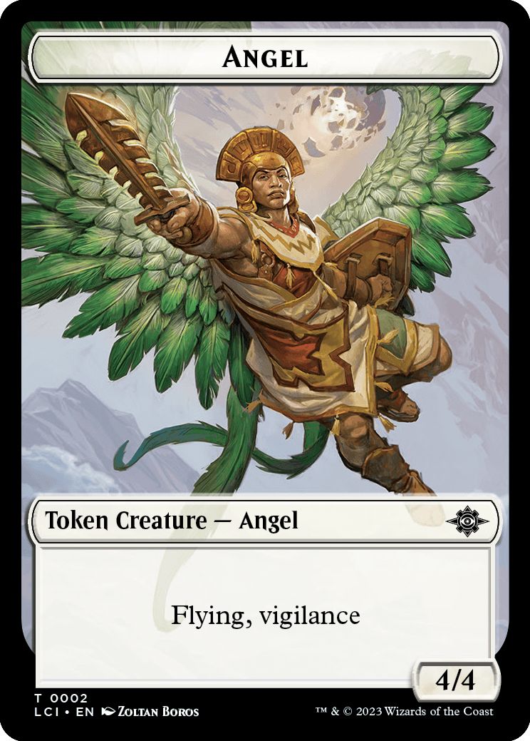 (英)天使トークン / Angel Token【LCI-TOKEN】 No.002