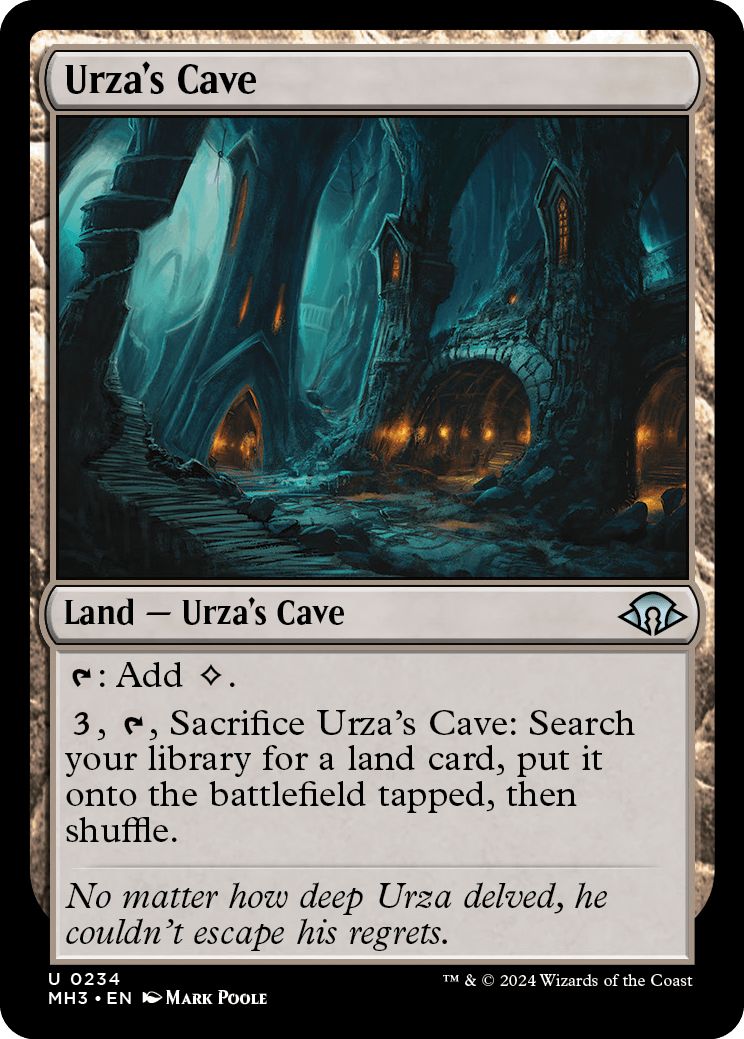 (英)ウルザの洞窟 / Urza's Cave【MH3】 No.234