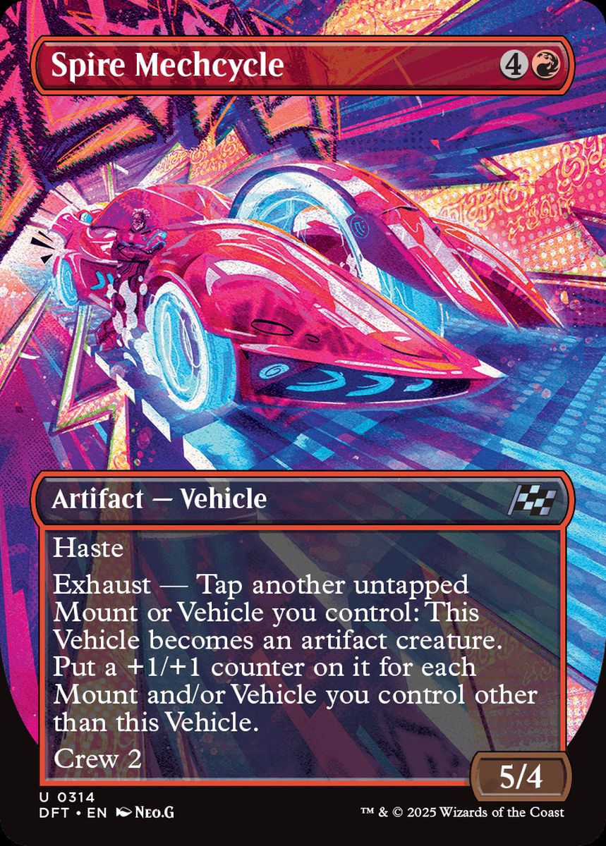 (英)クラウドスパイアの機動二輪車 / Spire Mechcycle ★ボーダーレス★(最大出力) 【DFT】 No.314