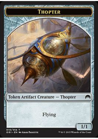 (英)飛行機械トークン / Thopter Token【ORI-TOKEN】 No.010