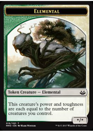 (英)エレメンタルトークン / Elemental Token【MM3-TOKEN】 No.016