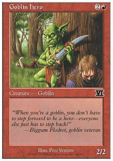 (英)ゴブリンの勇士 / Goblin Hero【6ED】 No.184