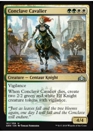 (英)議事会の騎兵 / Conclave Cavalier【GRN】 No.161