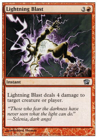 (英)電撃破 / Lightning Blast【8ED】 No.200