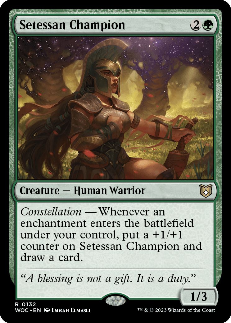 (英)セテッサの勇者 / Setessan Champion【WOC】 No.132