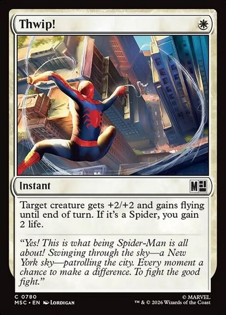 (英)【Foil】ピシュ！ / Thwip!【MSC】 No.780