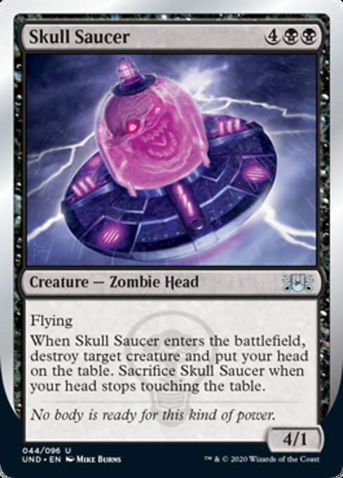 (英)Skull Saucer 【UND】 No.044