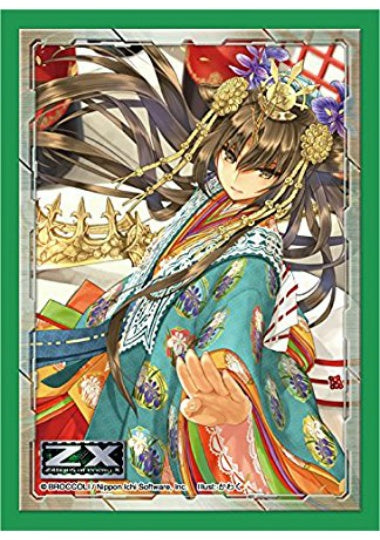 【サプライ】 ブロッコリーキャラクタースリーブ Z/X Zillions of enemy X 『天籟御前 菖蒲』 ※5個以上購入の場合、発送方法は「ゆうパック」を選択してください。