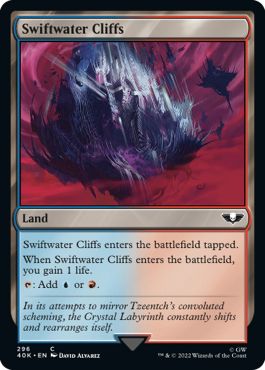 (英)【Surge-Foil】急流の崖 / Swiftwater Cliffs【40K】 No.296