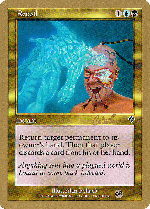 (英)はね返り / Recoil【WC02】 World Championship Decks 2002 Carlos Romao サイドボード 金枠 No.073