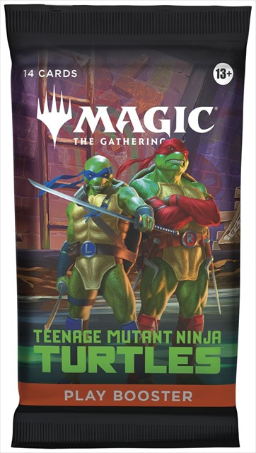 (英)『マジック：ザ・ギャザリング | ミュータント タートルズ』 プレイ・ブースターパック / Magic: The Gathering | Teenage Mutant Ninja Turtles Play Booster Pack【PACK】