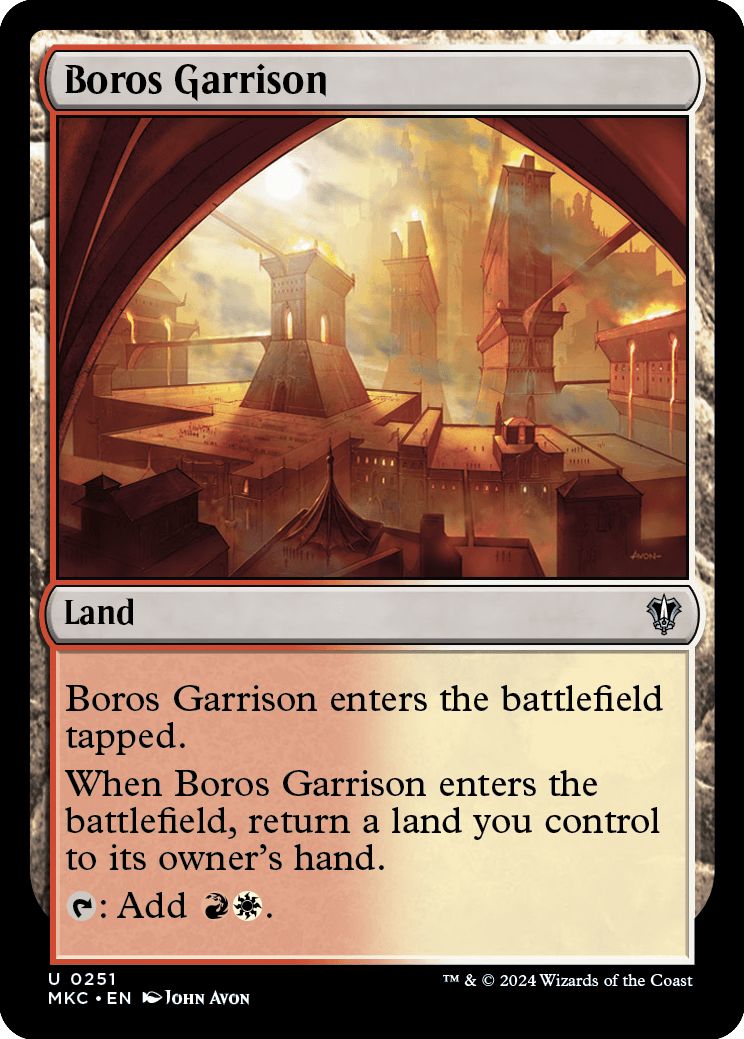 (英)ボロスの駐屯地 / Boros Garrison【MKC】 No.251