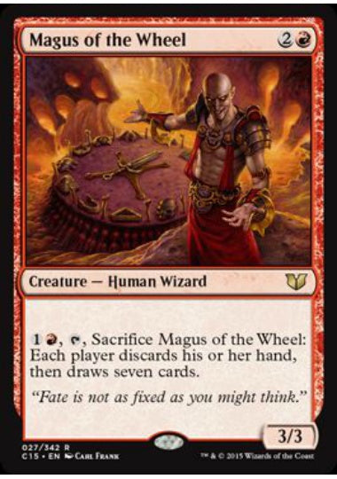 (英)輪の大魔術師 / Magus of the Wheel【C15】 No.027