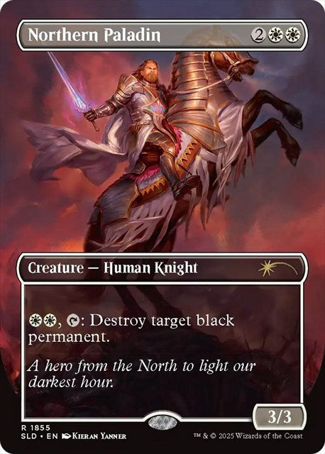 (英)【Foil】北の聖騎士 / Northern Paladin【SLD】 Artist Series: Kieran Yanner No.1855