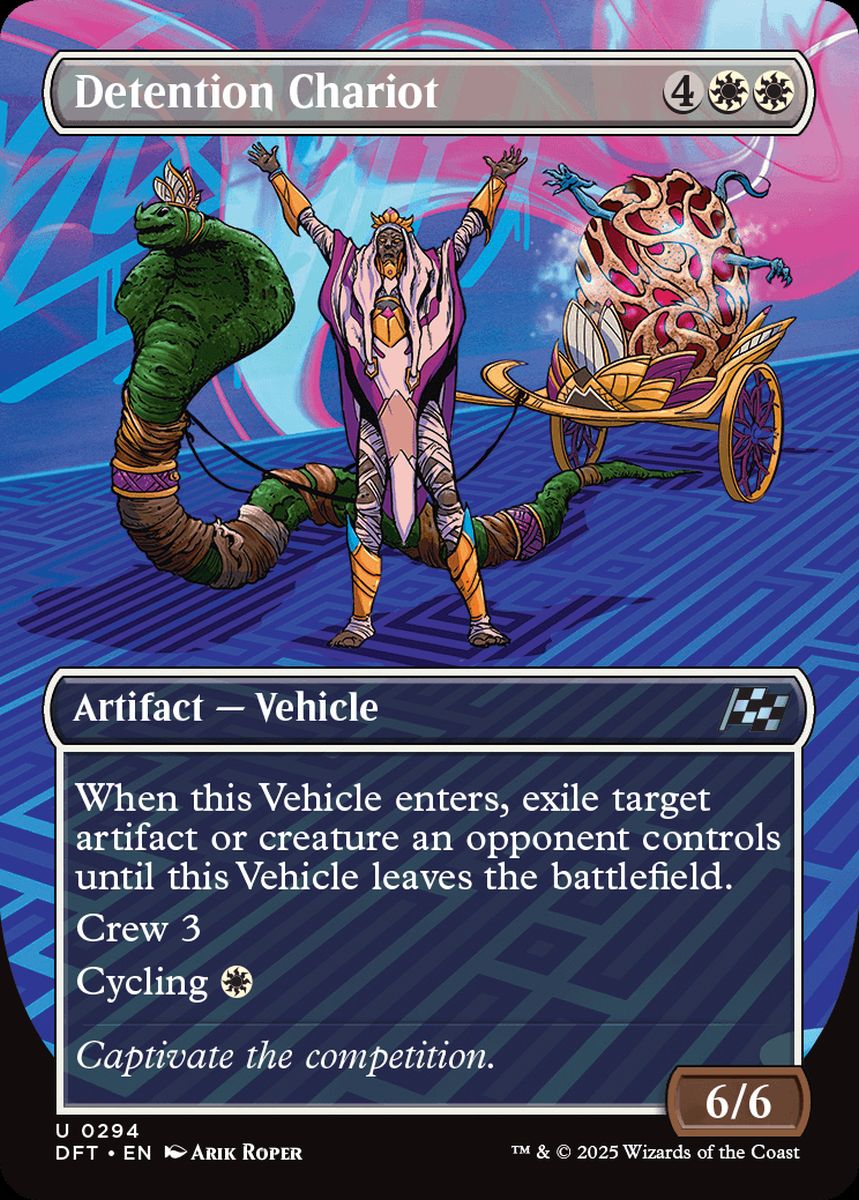(英)【Foil】拘留戦車 / Detention Chariot ★ボーダーレス★(最大出力) 【DFT】 No.294