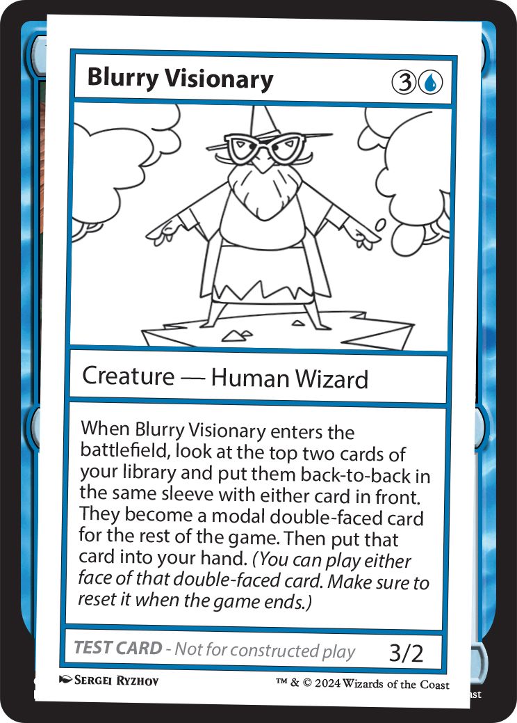 (英)Blurry Visionary【MB2-TEST】 No.290