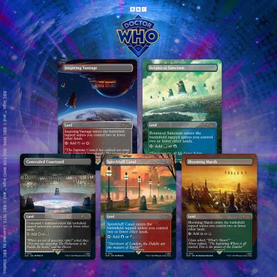 (英)Secret Lair x Doctor Who: The Dalek Lands Non-Foil Edition 【BOX】 ※発送方法は「ゆうパック」を選択してください。