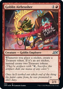 (英)【ギャラクシーFoil】Goblin Airbrusher【UNF】 No.394