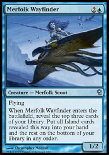 (英)マーフォークの道探し / Merfolk Wayfinder【JVSV】 No.009