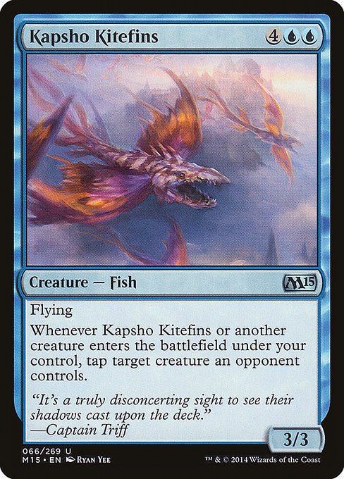 (英)カプショ海の飛行魚 / Kapsho Kitefins【M15】 No.066