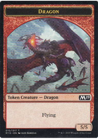 (英)ドラゴントークン / Dragon Token【M19-TOKEN】 No.010