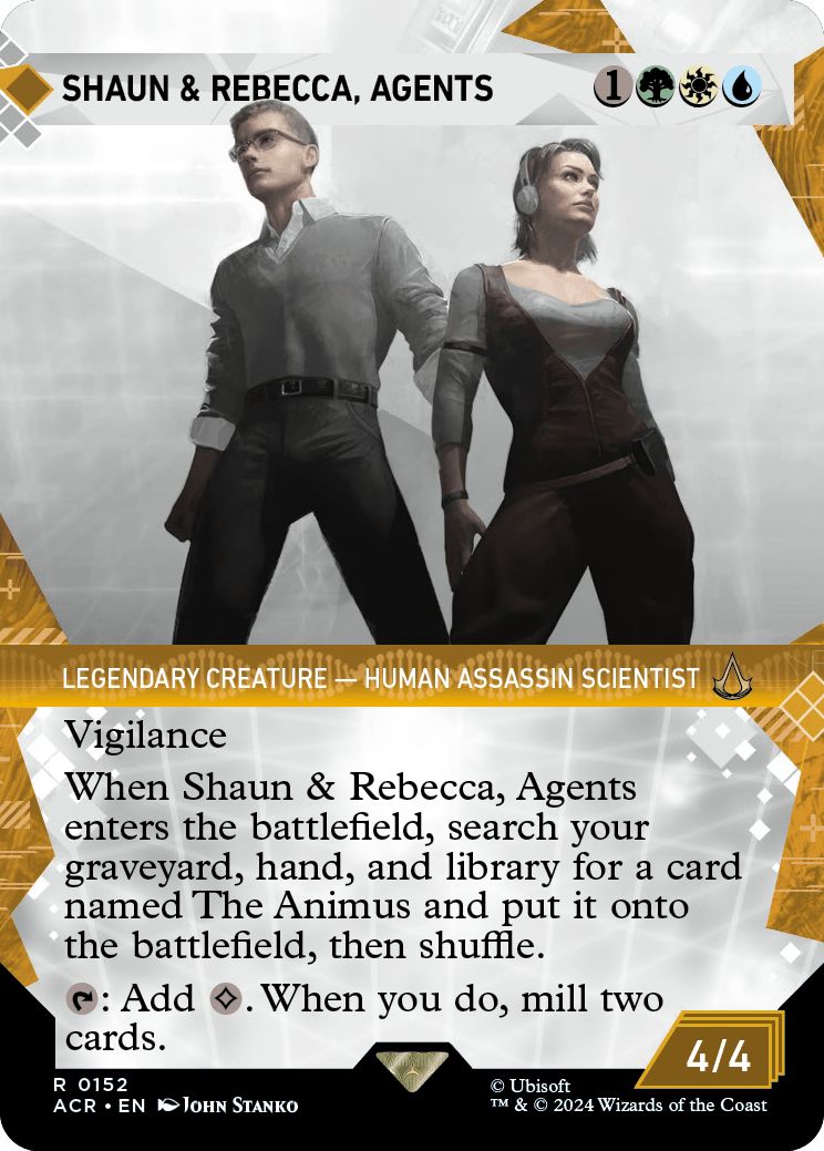 (英)団員、ショーンとレベッカ / Shaun & Rebecca, Agents ★ショーケース枠★(「記憶の回廊」ショーケース版) 【ACR】 No.152