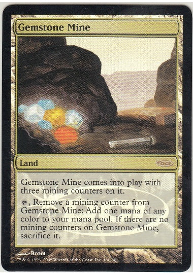 (英)【Foil】宝石鉱山 / Gemstone Mine【PRM】ジャッジ褒賞 No.053
