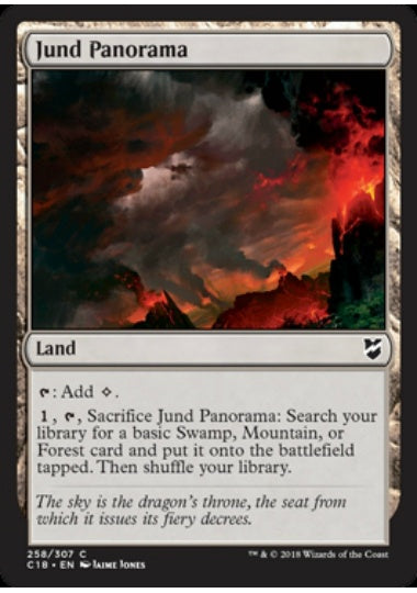 (英)ジャンドの全景 / Jund Panorama【C18】 No.258