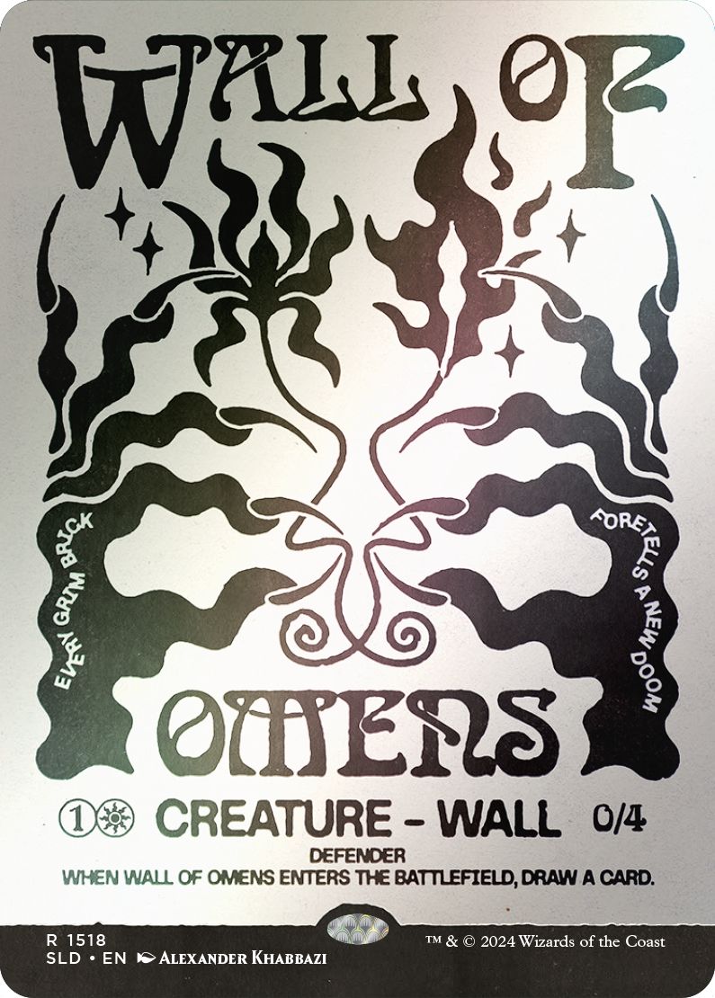 (英)前兆の壁 / Wall of Omens【SLD】 Deceptive Divination No.1518
