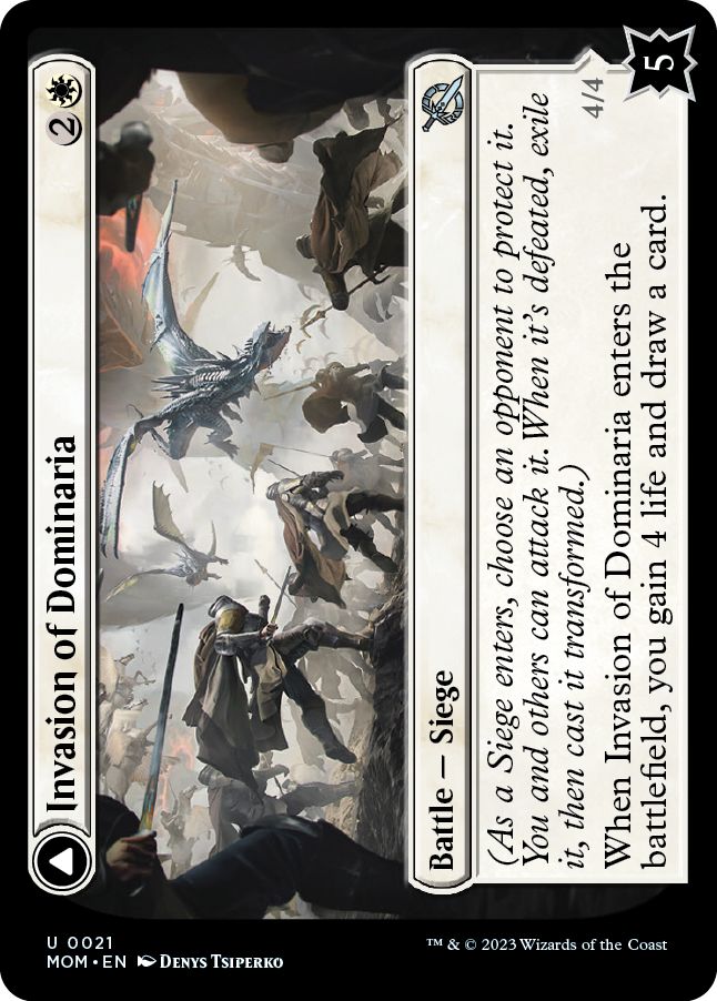 (英)【Foil】ドミナリアへの侵攻 / Invasion of Dominaria - セラの信仰守り / Serra Faithkeeper【MOM】 No.021