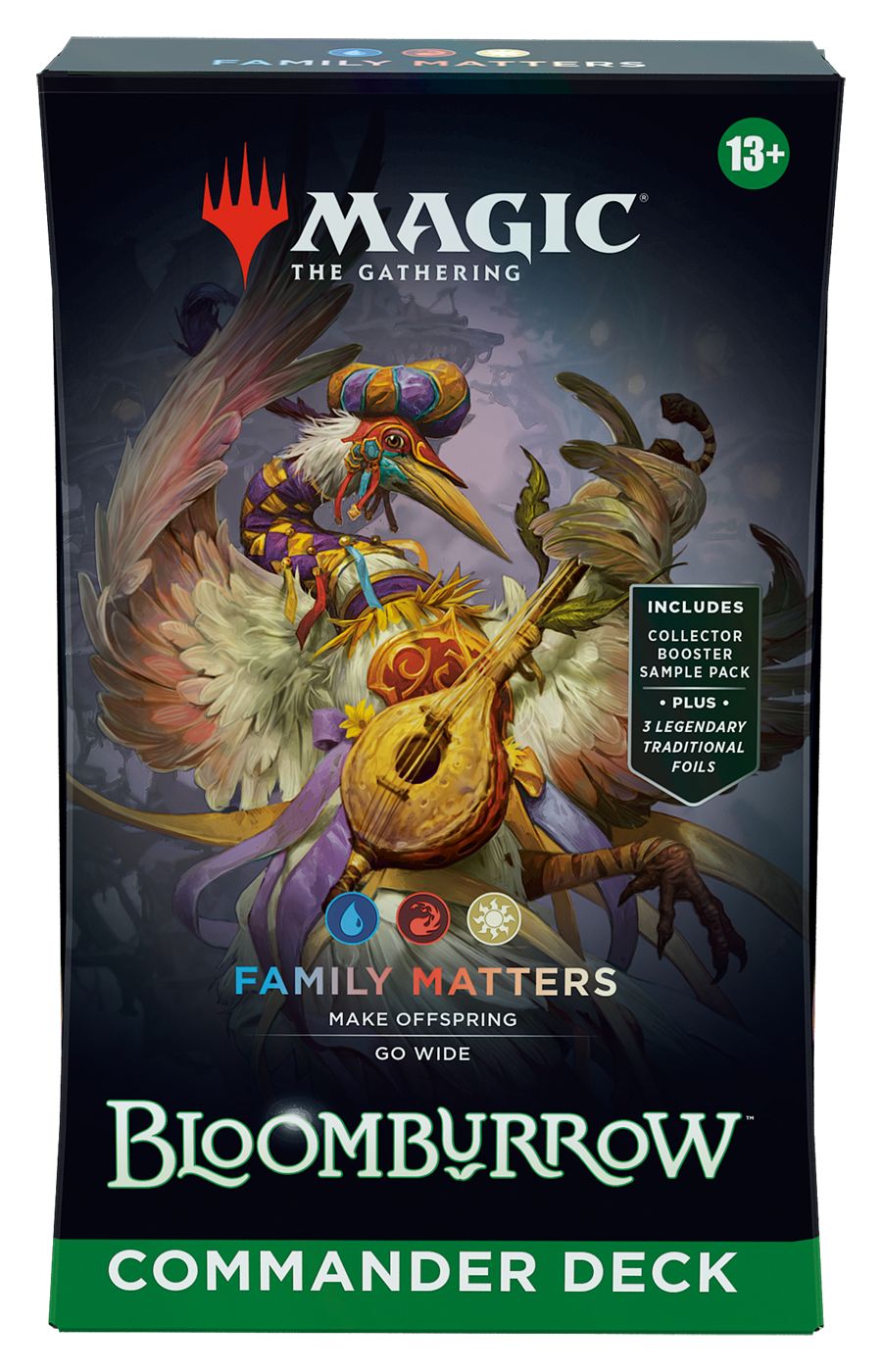 (英)ブルームバロウ 統率者デッキ「家族が第一」 / Bloomburrow Commander Deck "Family Matters"【BOX】 ※発送方法は「ゆうパック」を選択してください。