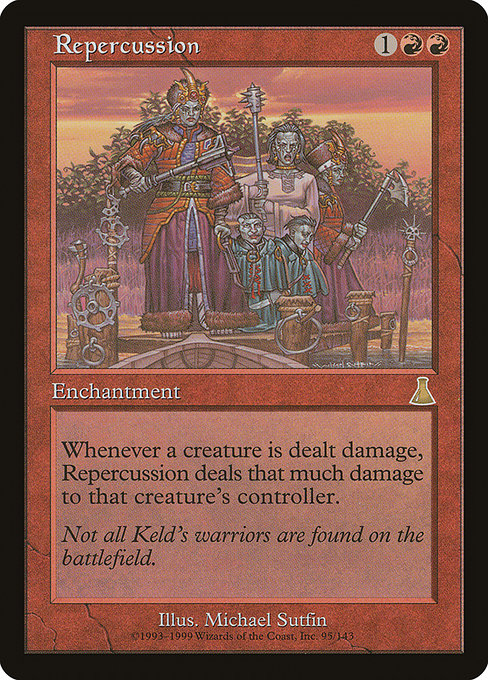 (英)【Foil】反動 / Repercussion【UDS】 No.095