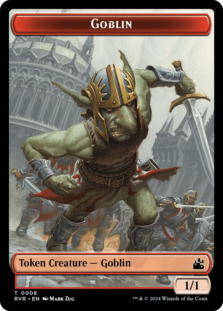 (英)ゴブリントークン / Goblin Token【RVR-TOKEN】 No.008